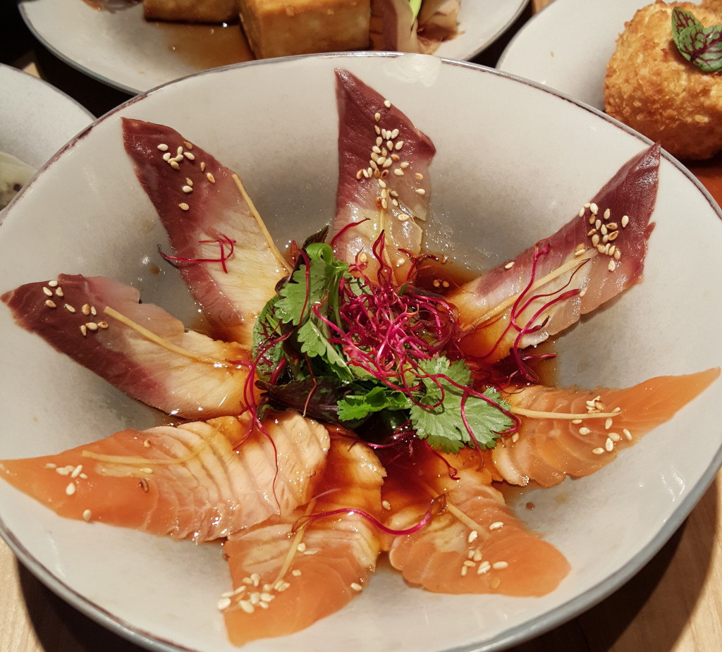 Shoku na azjatyckie fusion carpaccio