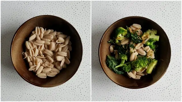 test makaronów muszelki