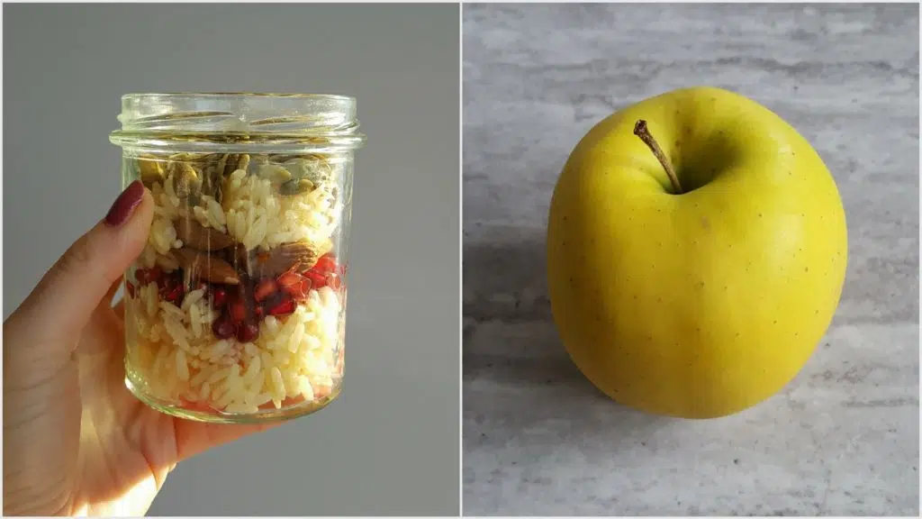 drugie śniadanie ryż