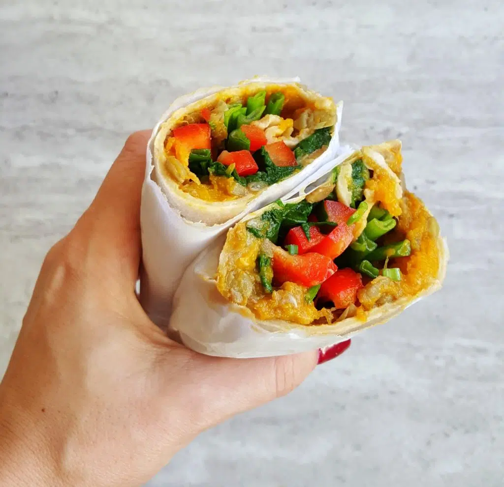 tortilla z dynią blog