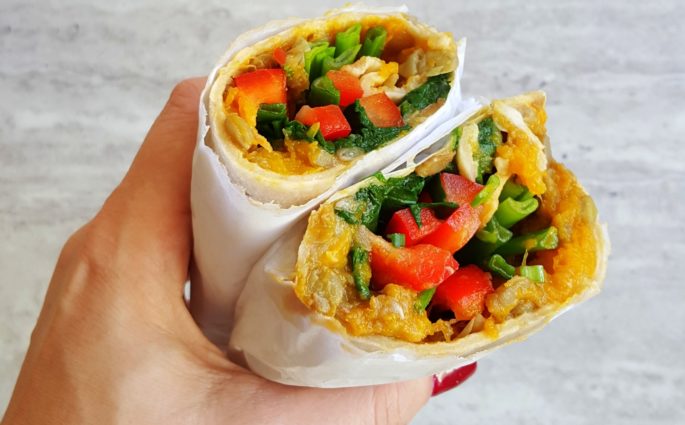 tortilla z dynią
