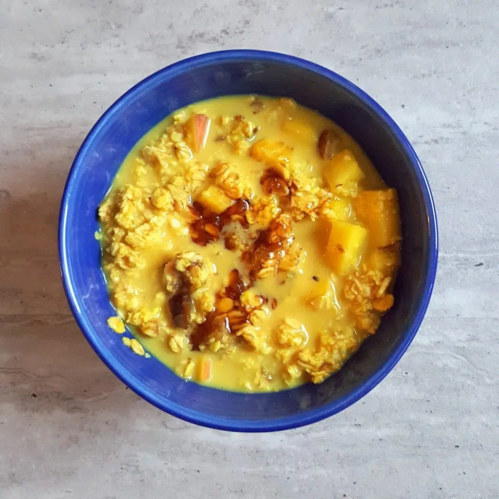 mega smaczne śniadanie kurkuma