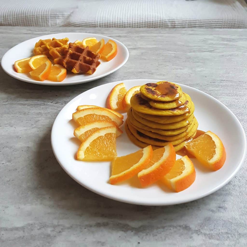 gofry pomarańczowe