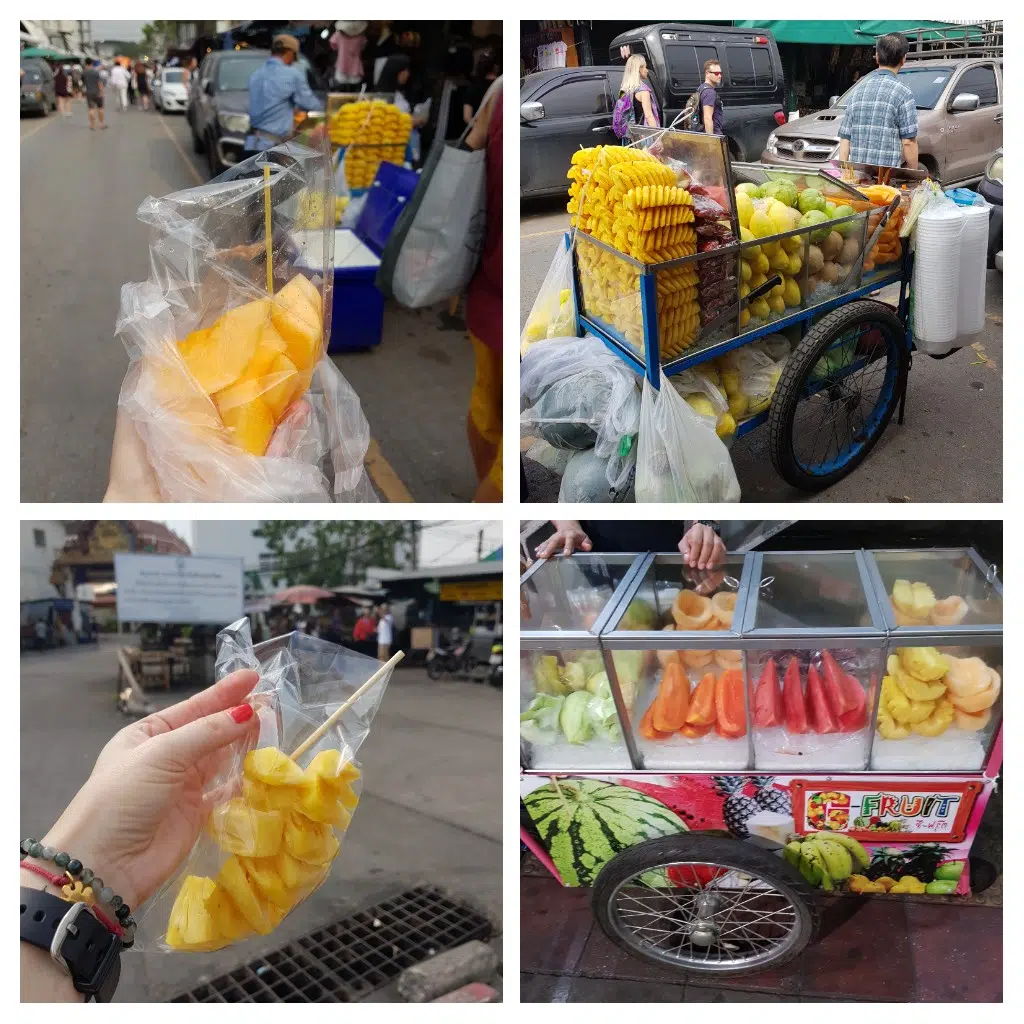 przekąski w Bangkoku