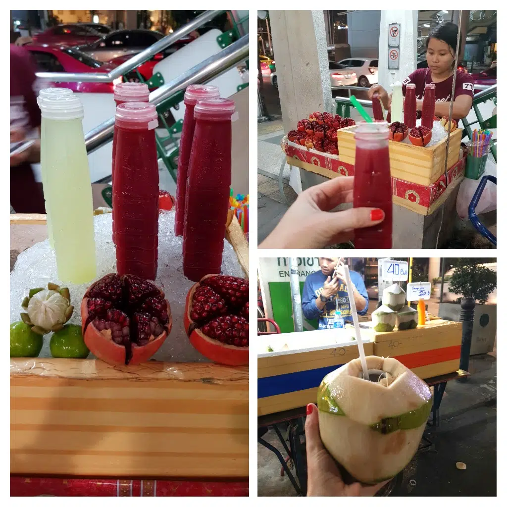 przekąski w Bangkoku