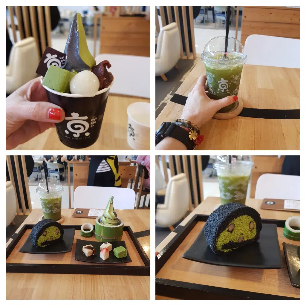 zjeść w Bangkoku Matcha desery