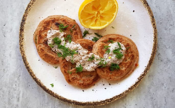 placki ze szczypiorkiem