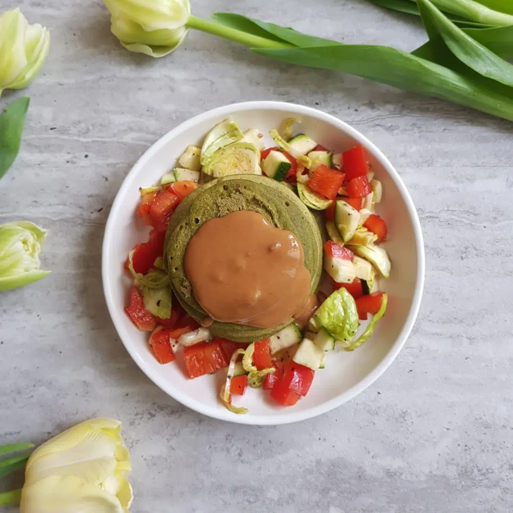 szpinakowe placuszki