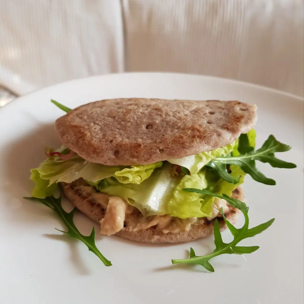 gryczane placuszki burger