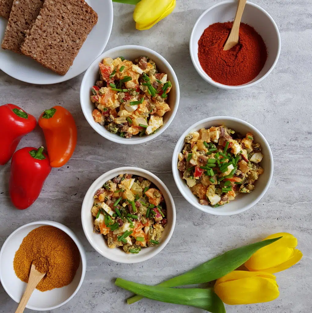 Wielkanoc z curry - sałatka