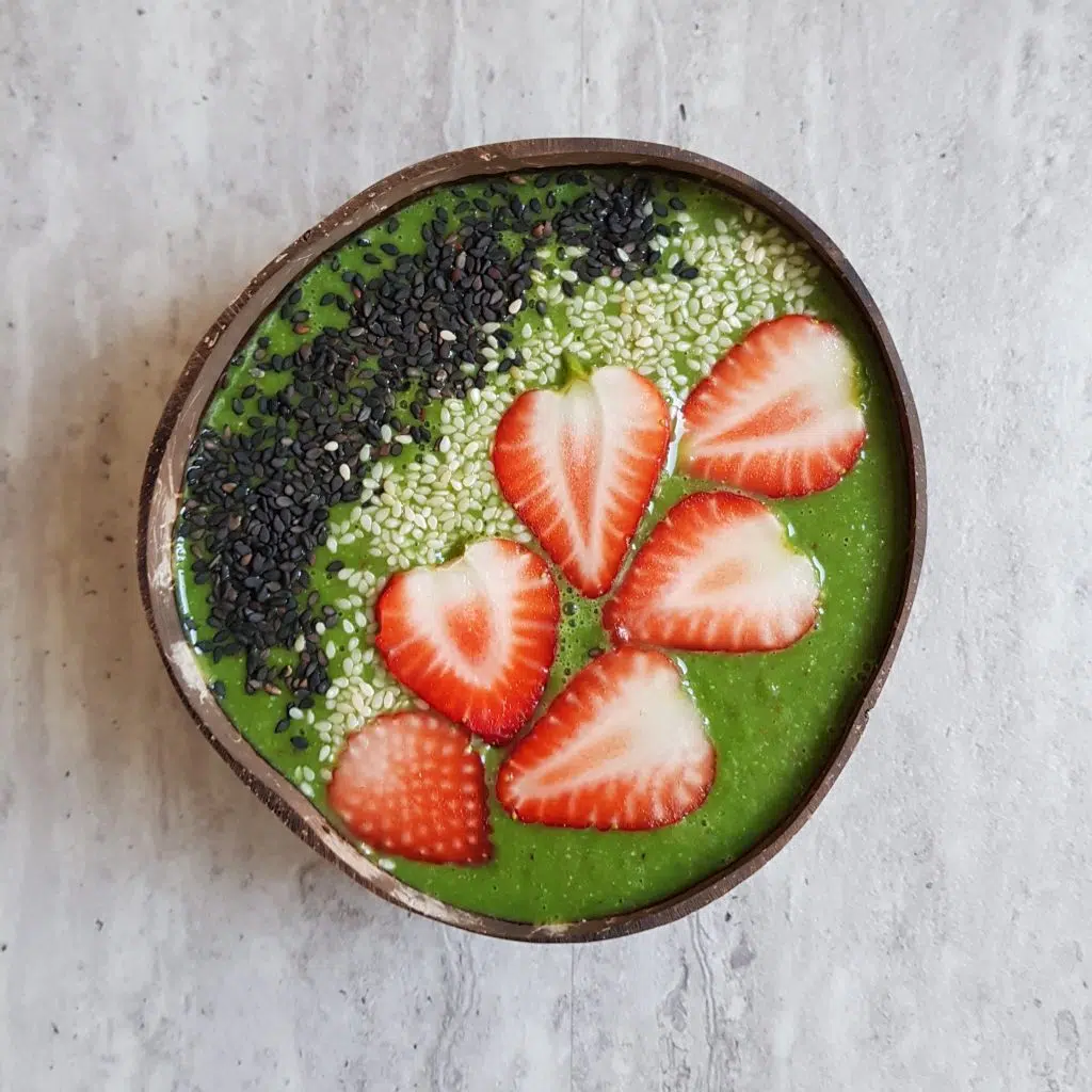 zielone smoothies z jarmużem