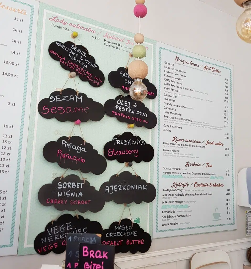 wegański gdańsk lody