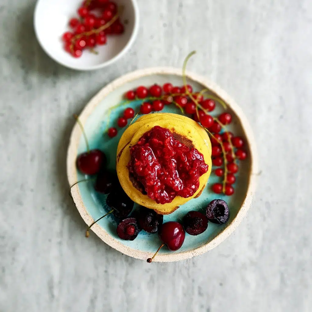 kukurydziane placki bez tłuszczu