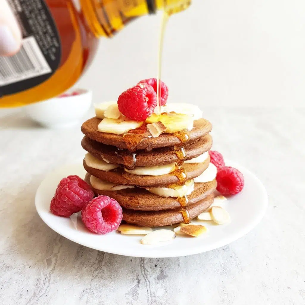 placki dyniowe z kakao