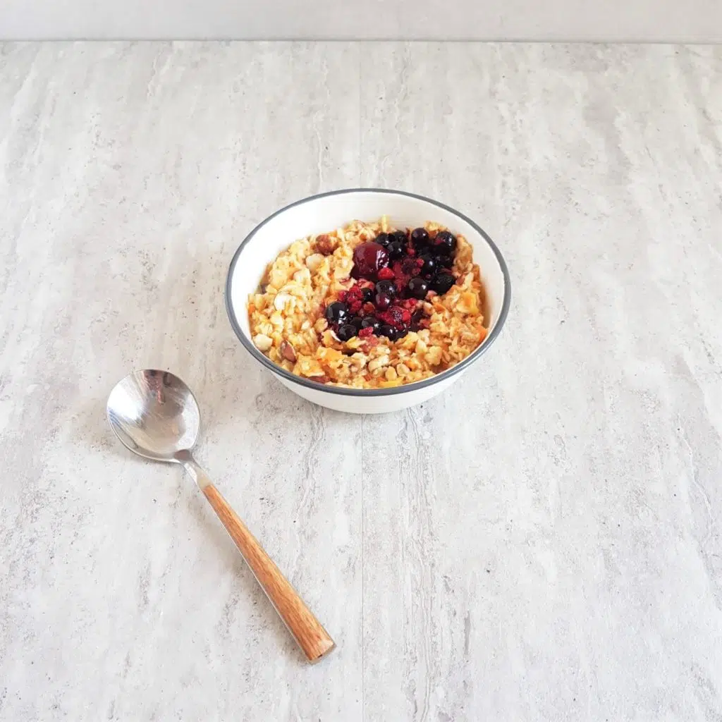 owsianka z marchewką