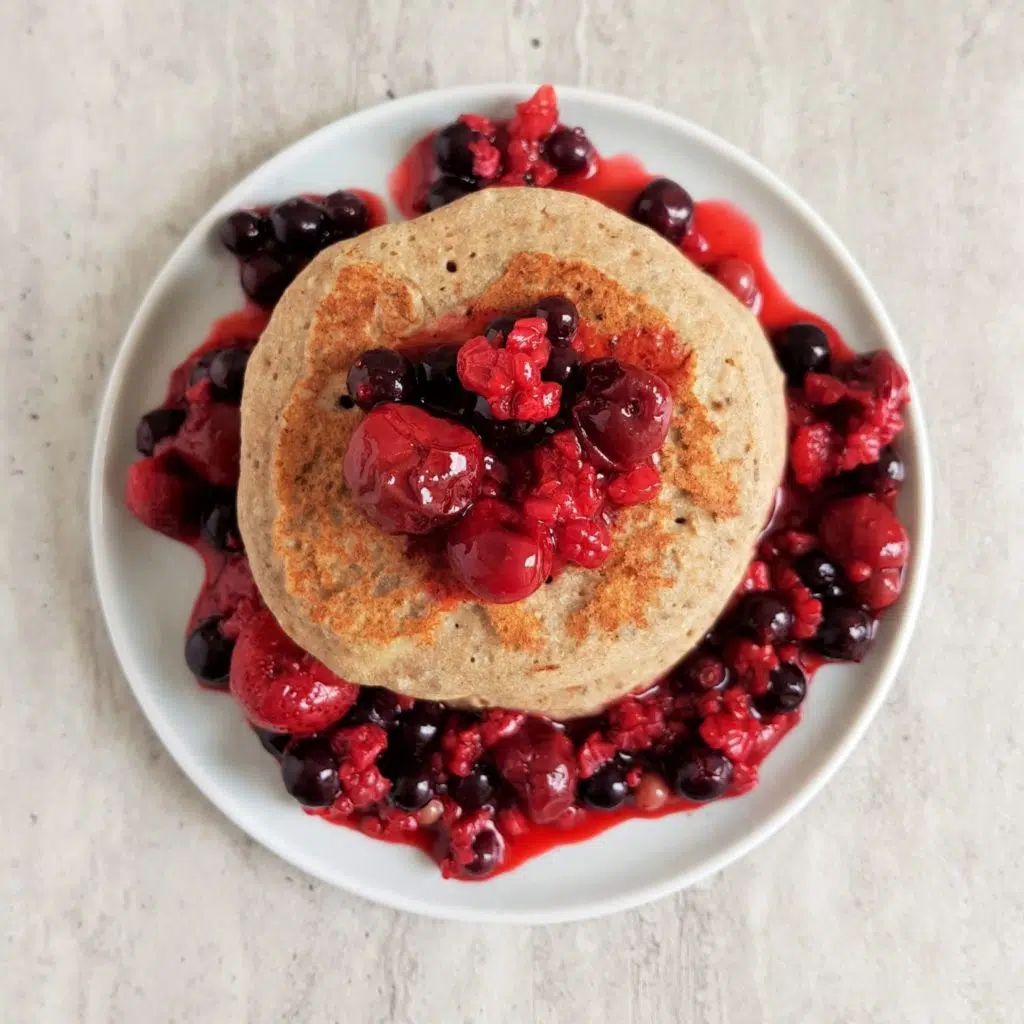 Placuszki bananowe z chia