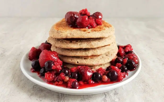 Placuszki bananowe z chia