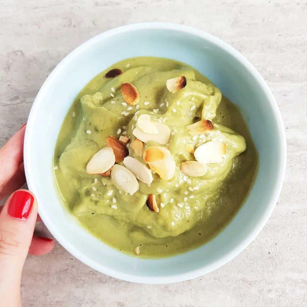 domowe lody z herbatą Matcha