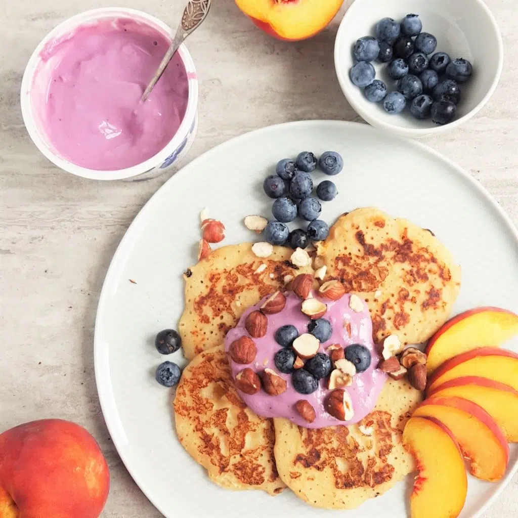 placki z dżemem na śniadanie