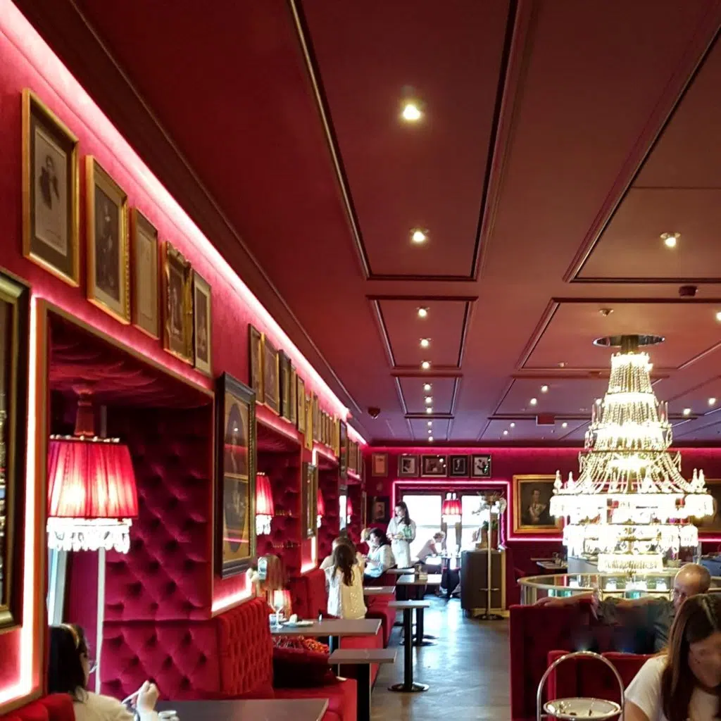 Trzy dni w wiedniu Sacher Cafe