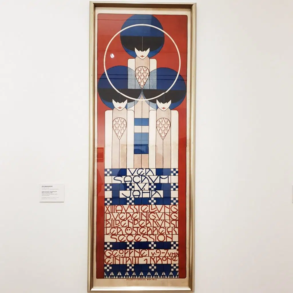 Plakat wiedeńskiej secesji 1902