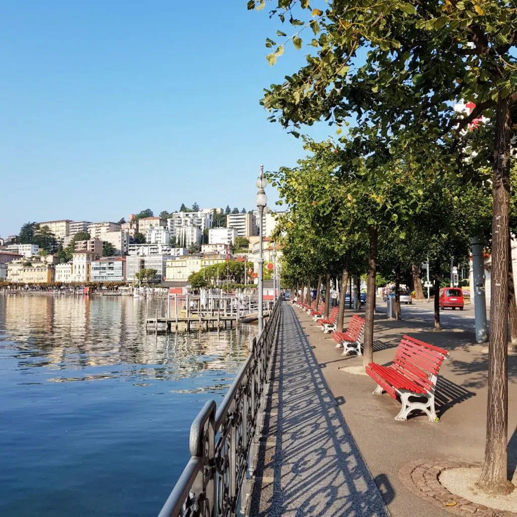 Lugano promenada