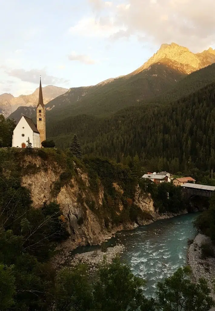 Bajkowe Scuol w Szwajcarii