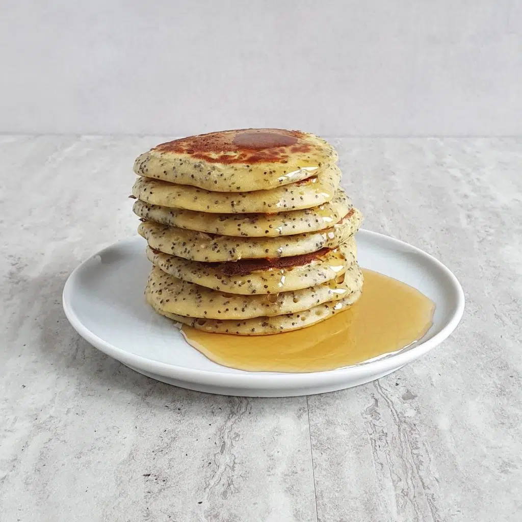 placki z imbirem makiem i chia