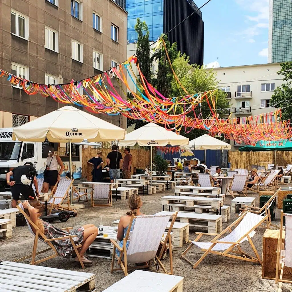 lato w warszawie port pacyfik