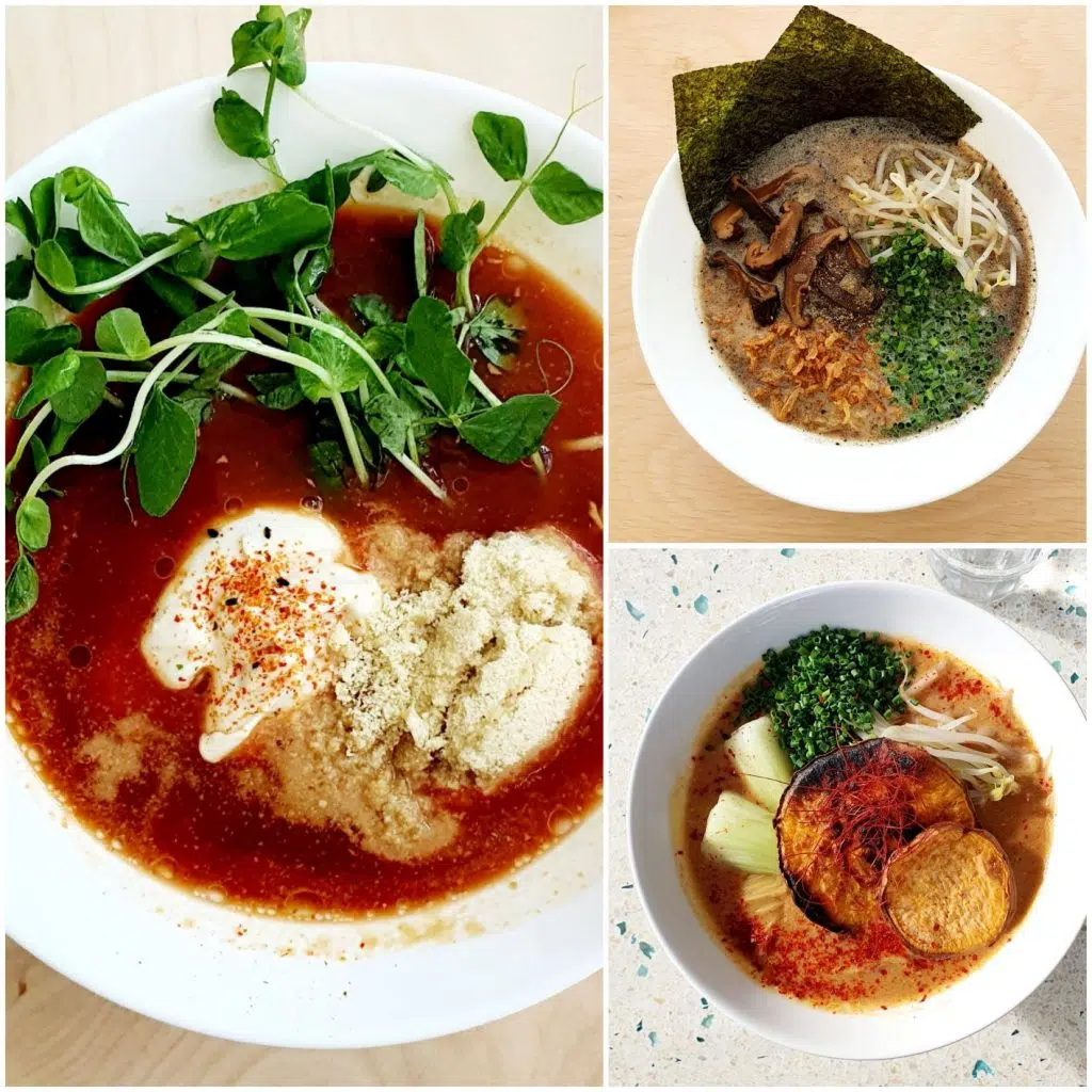 wegańska Warszawa 2020 vegan ramen shop