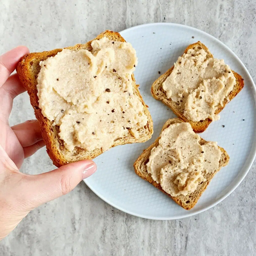 Pasta kanapkowa z fasoli i chrzanu