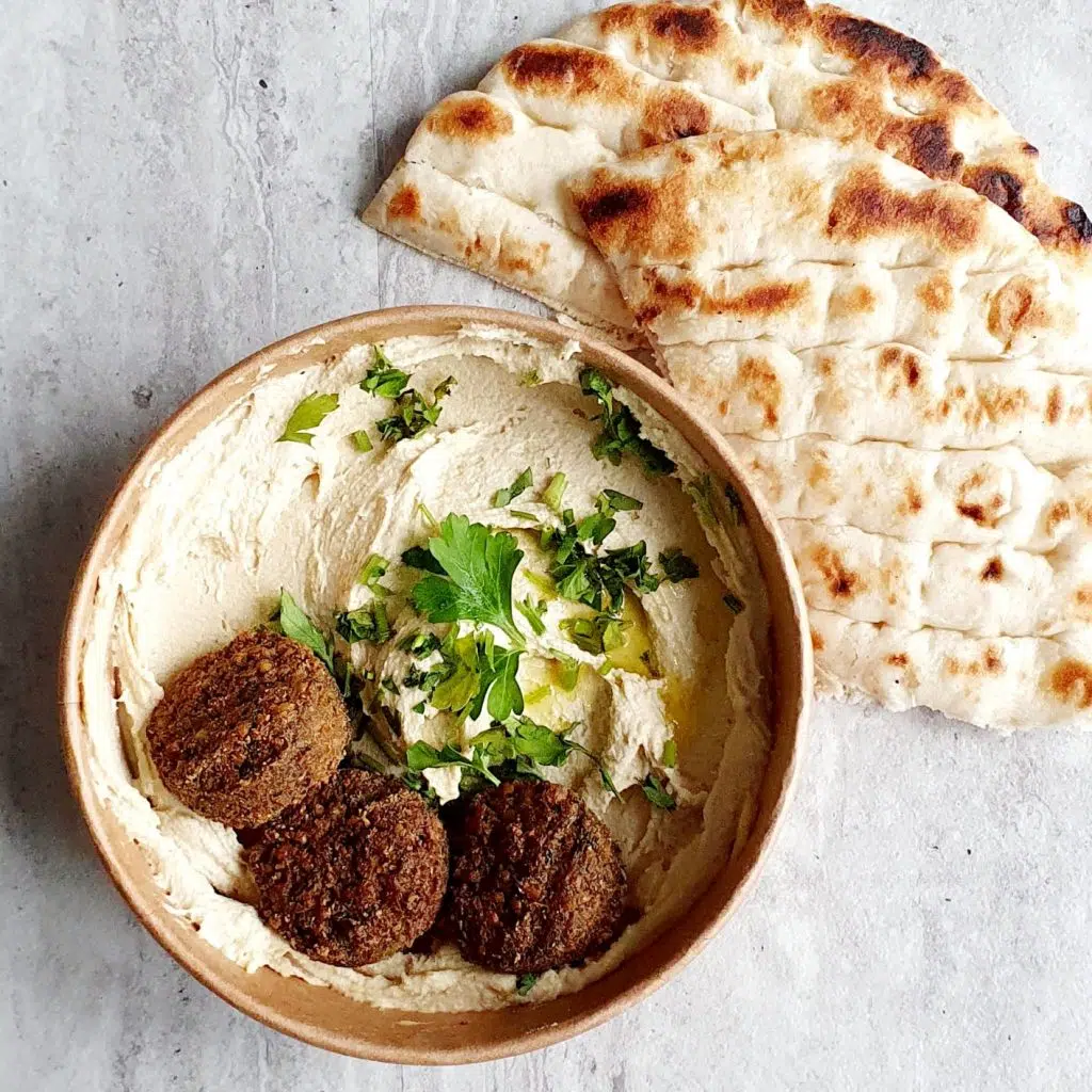 hummus i pita od Tel Aviv