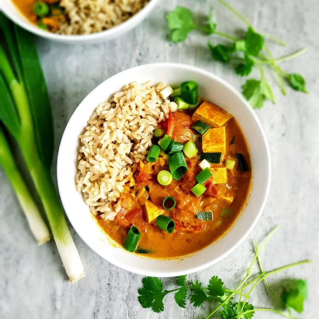 10 dań z tofu - tikka masala