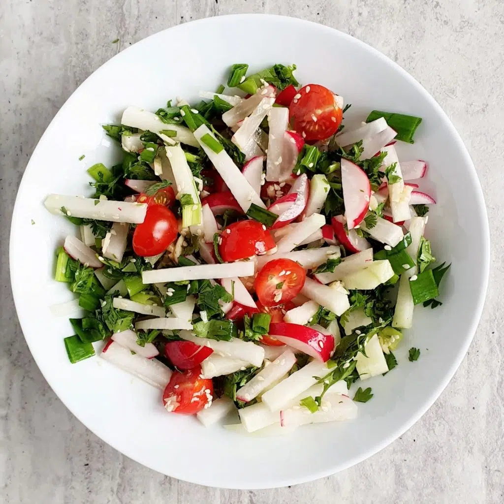 Surówka z kalarepy gotowa