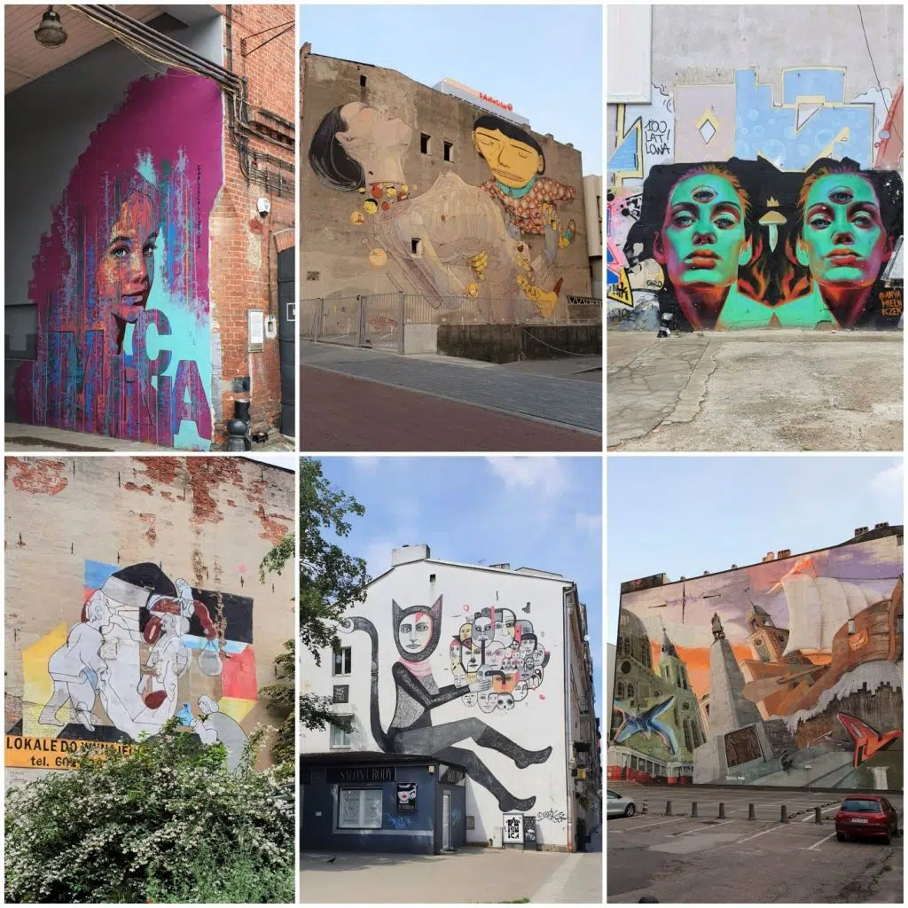 Murale w Łodzi 2021