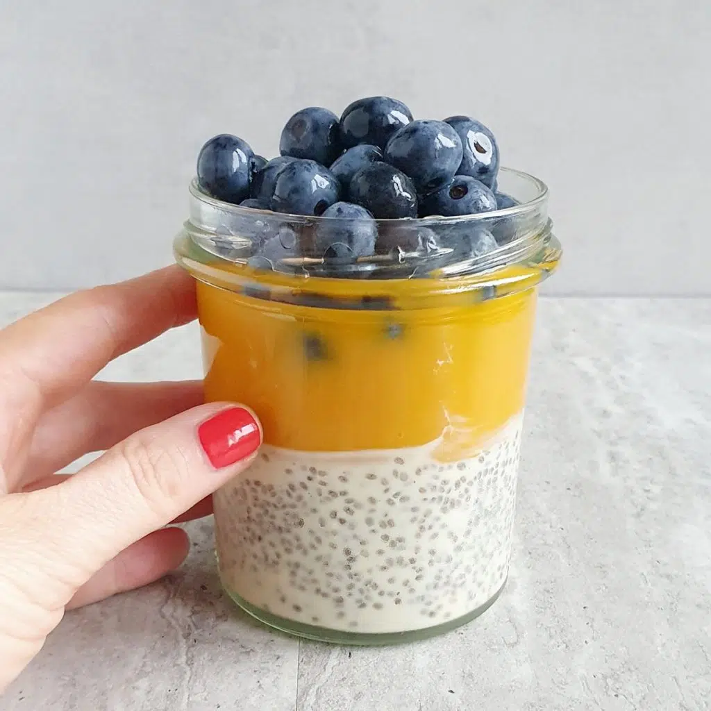 dietetyczny chia pudding