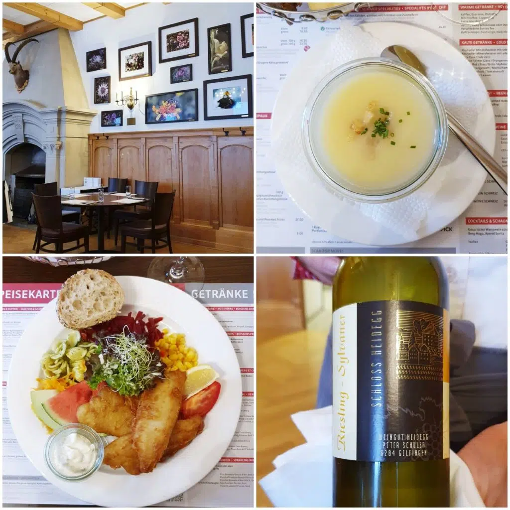 jedzenie na Pilatusie