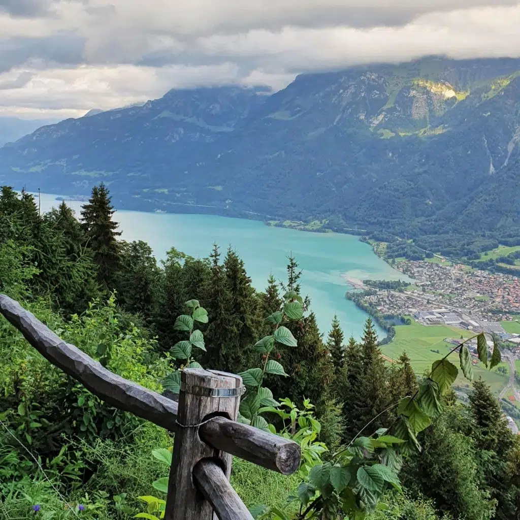 zobaczyć Interlaken z góry