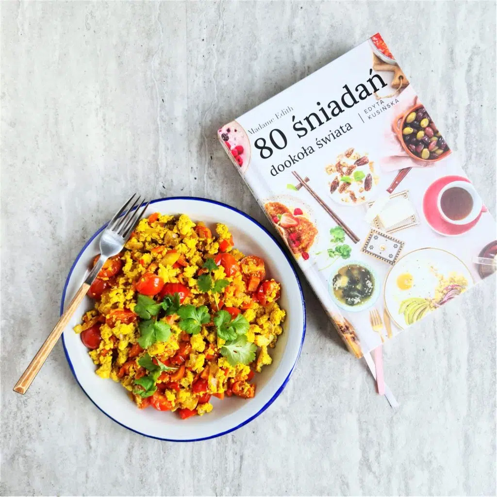 Tofu bhurji na zdrowe śniadanie