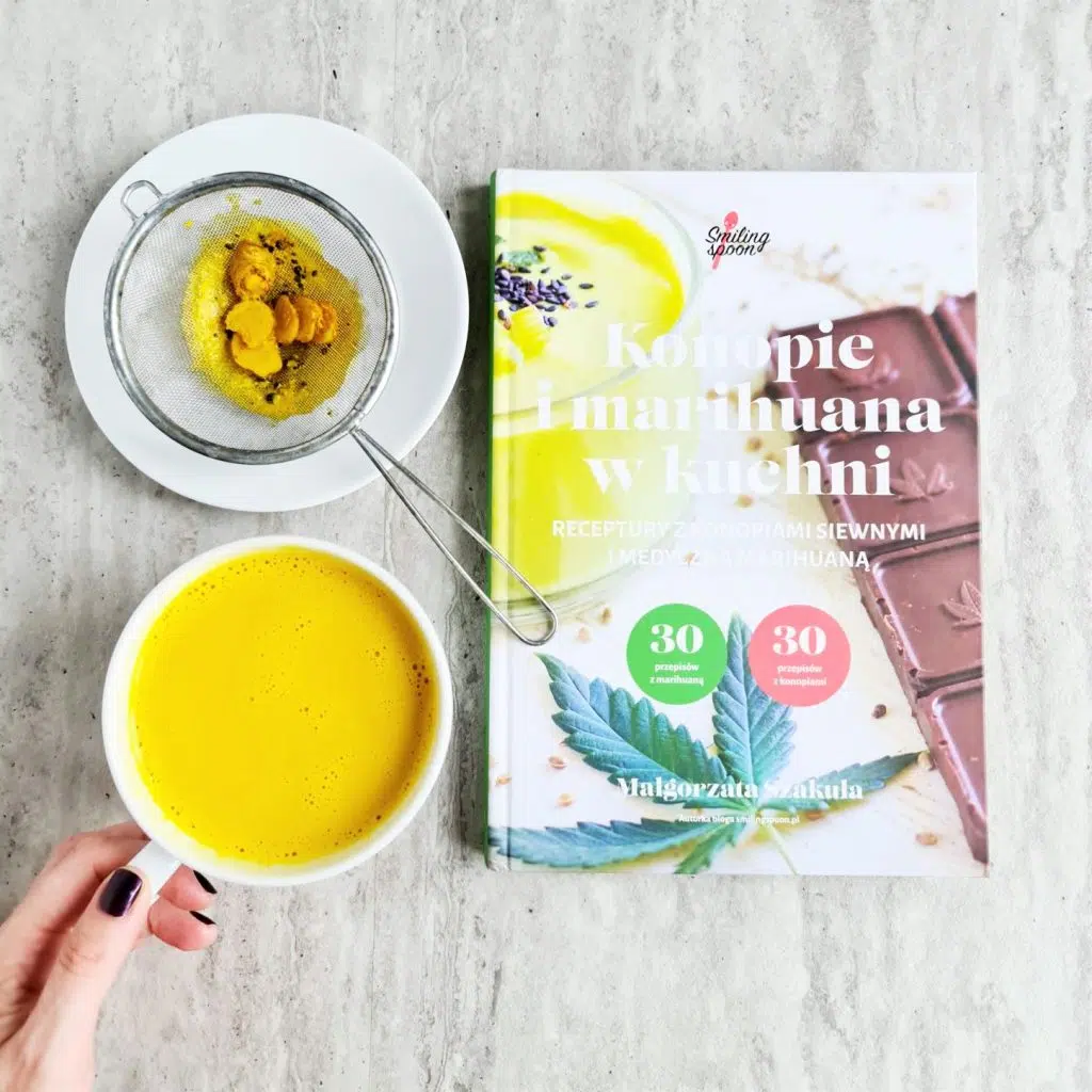 konopne złote mleko