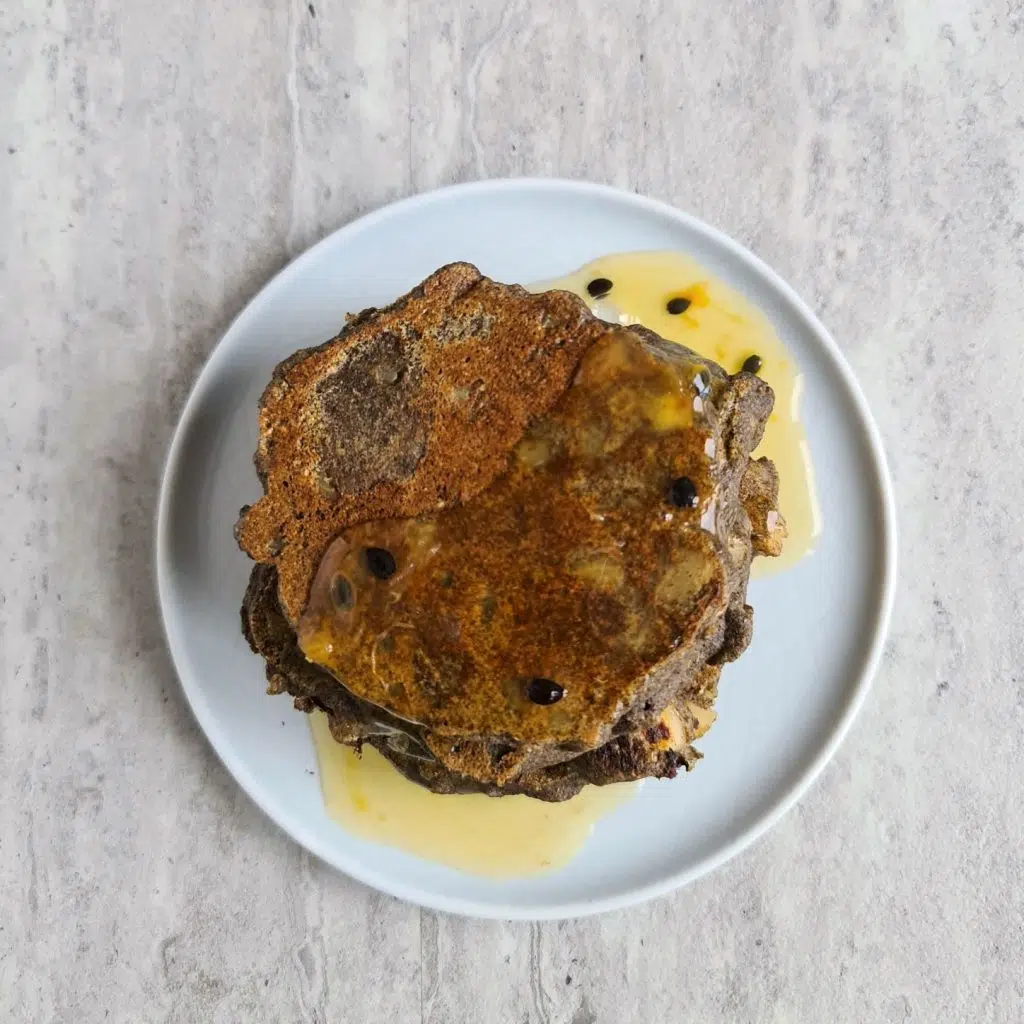 Racuchy z mąką konopną