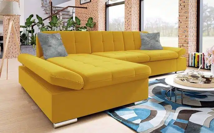 Narożnik z funkcją spania