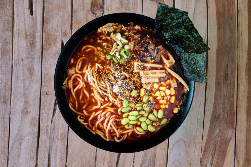 ramen kimchi