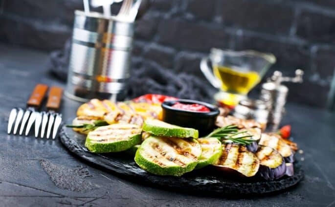 Cukinia z grilla Cukinia z grilla